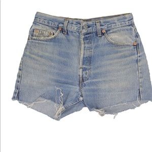 Vintage 501 Levi Cut Offs